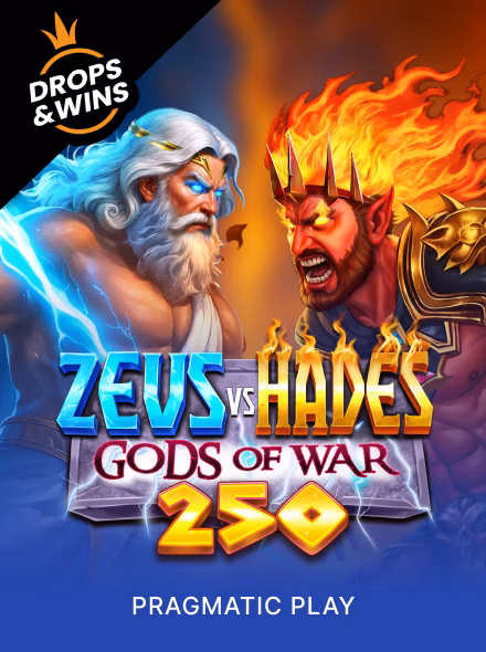 Zeus vs Hades God's of War 250